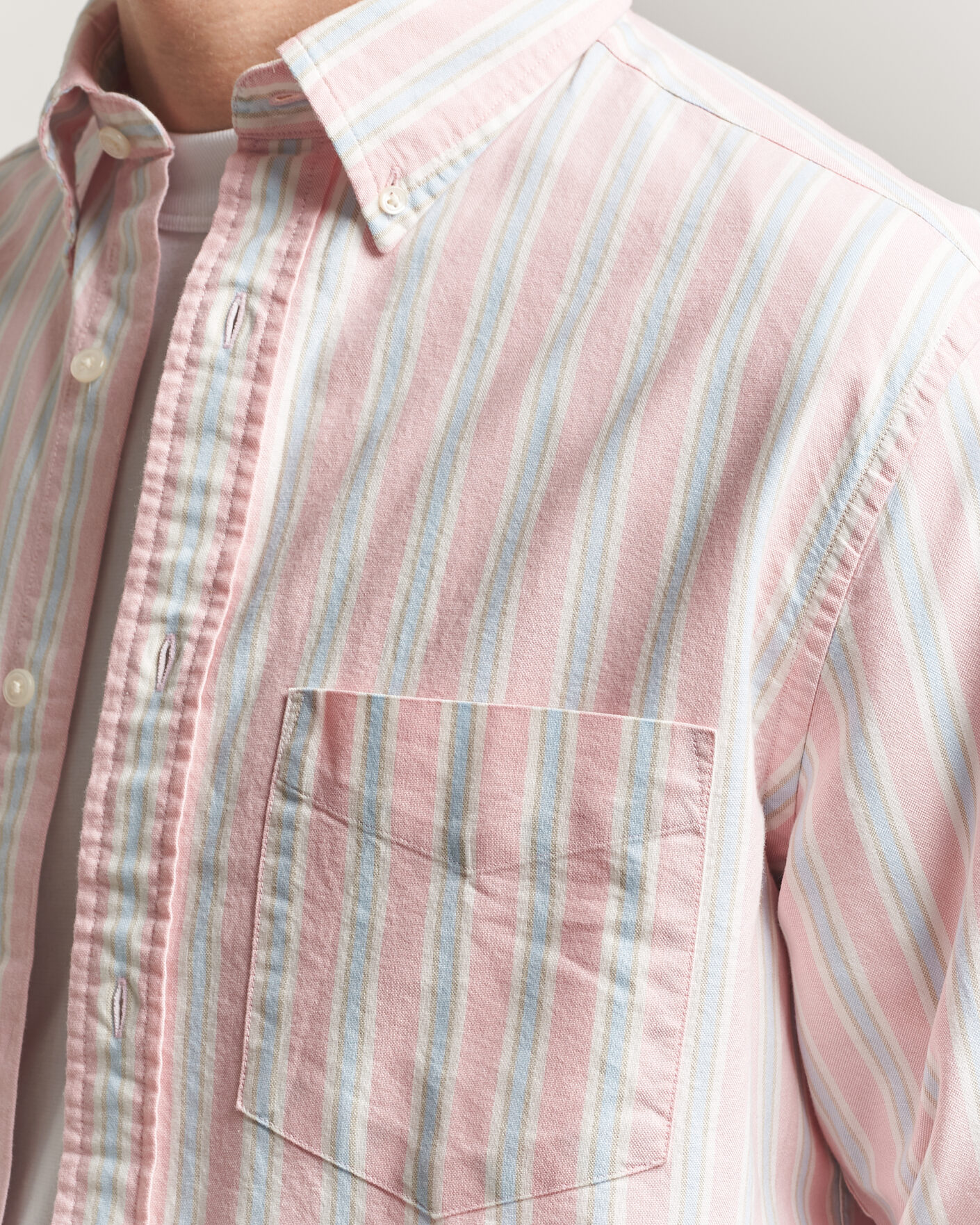 Herr | Skjortor | GANT | Regluar Fit Archive Oxford Shirt Washed Pink