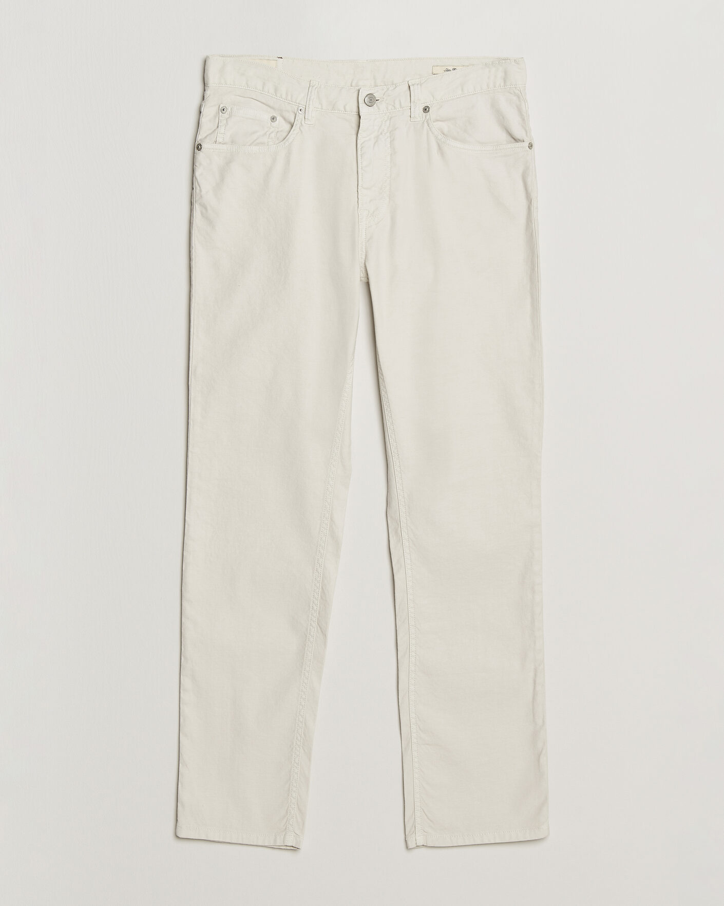 Herr | Byxor | Gant | Slim Fit Cotton/Linen 5-Pocket Pants Sand