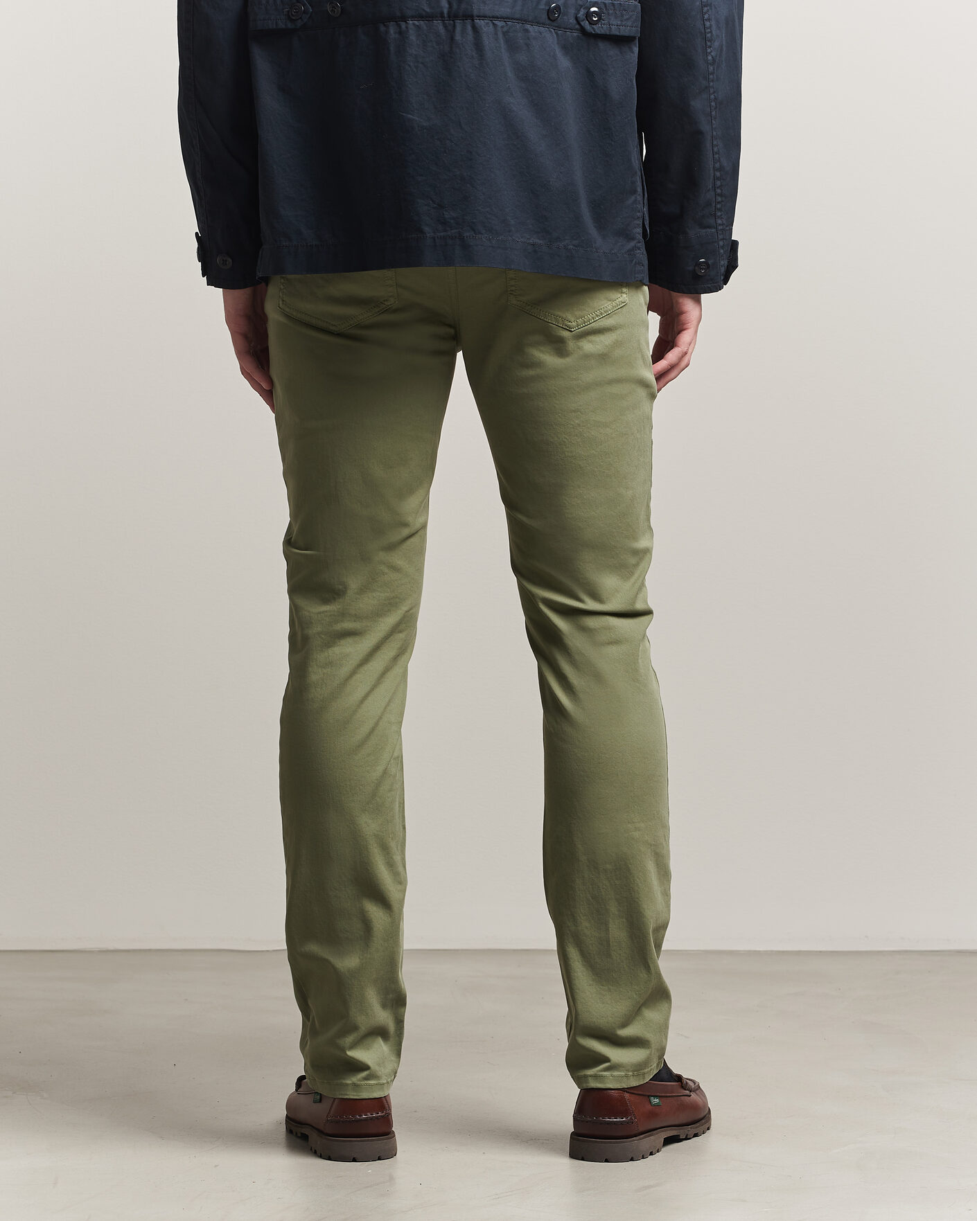 Herr | Byxor | Gant | Slim Fit Desert 5-Pocket Pants Dry Herb Green