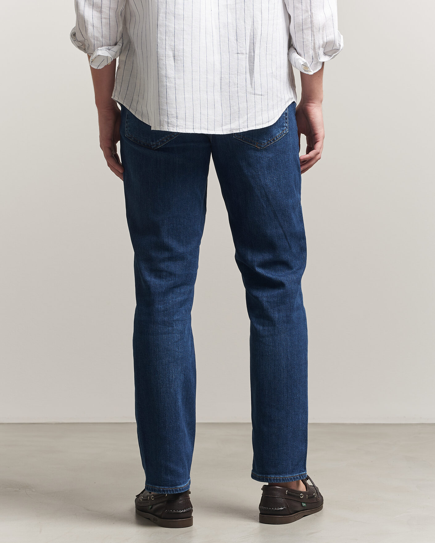 Herr | Byxor | Gant | Regular Fit Jeans Mid Blue Worn In
