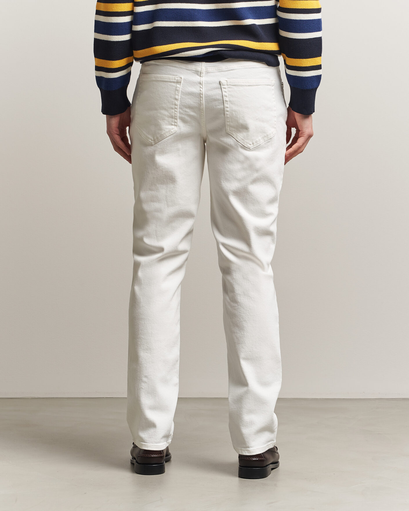 Herr | Jeans | Gant | Regular Fit Jeans Eggshell