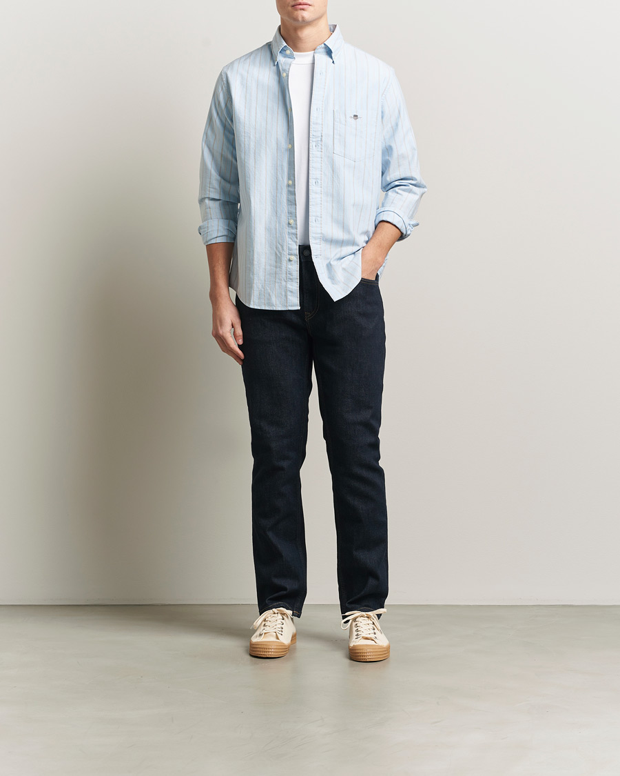 Herr | Byxor | Gant | Regular Fit Jeans Dark Blue