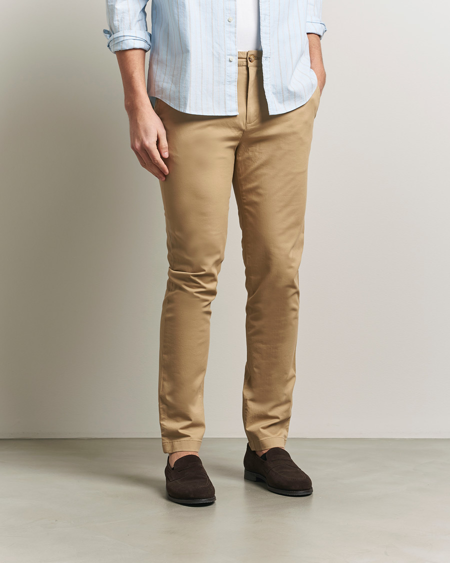 Herr | Byxor | GANT | Slim Fit Chinos Dark Khaki