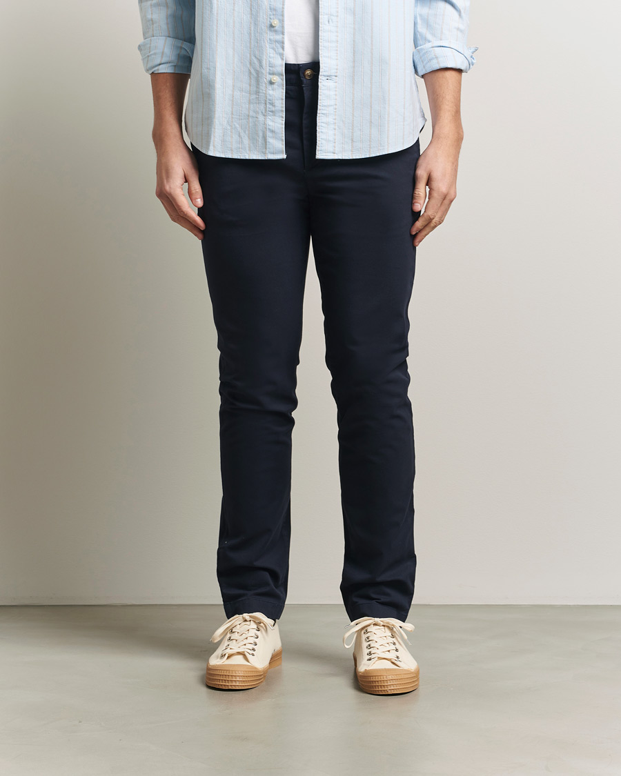 Herr | Byxor | Gant | Slim Fit Chinos Evening Blue