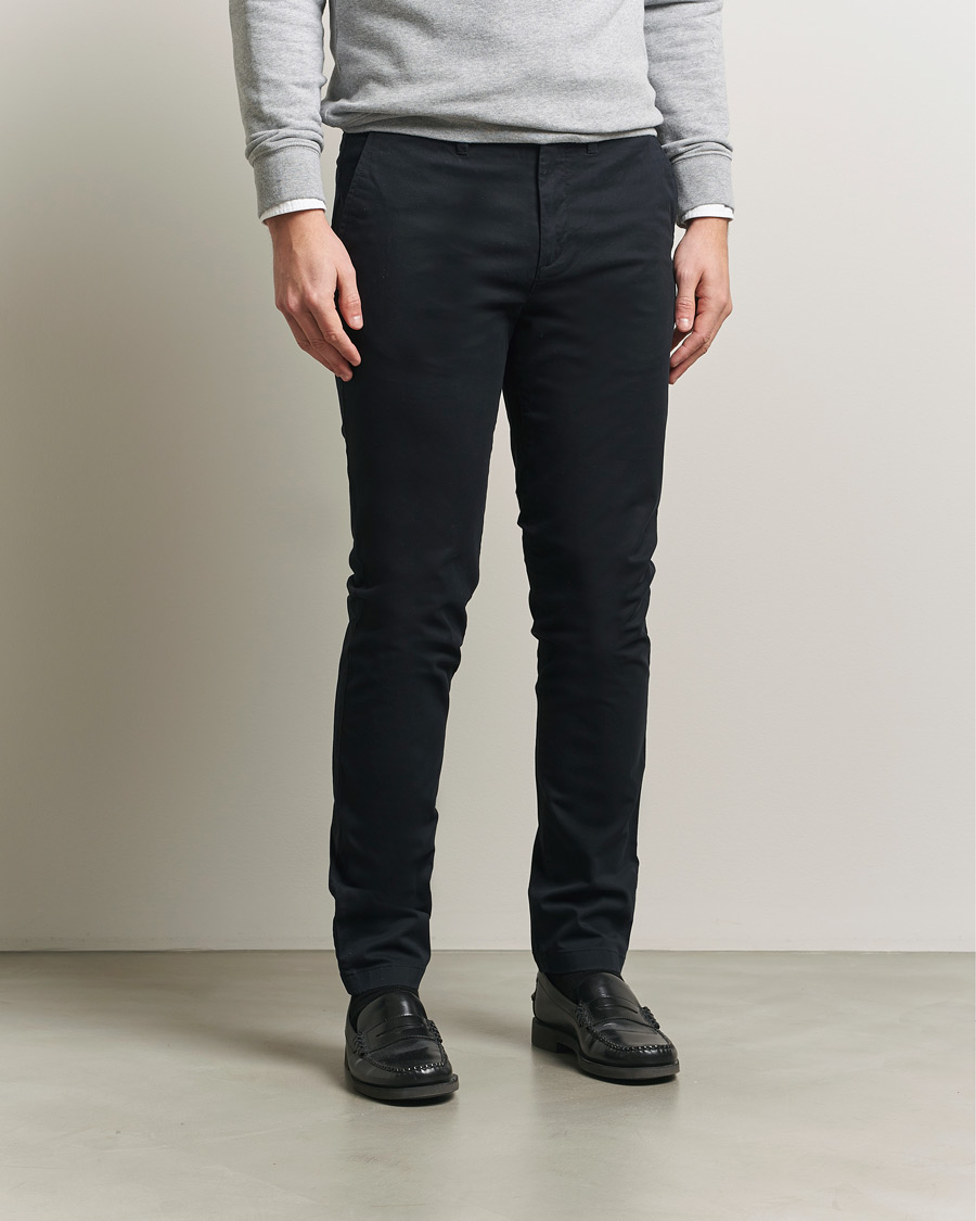 Herr | Byxor | GANT | Slim Fit Chinos Black