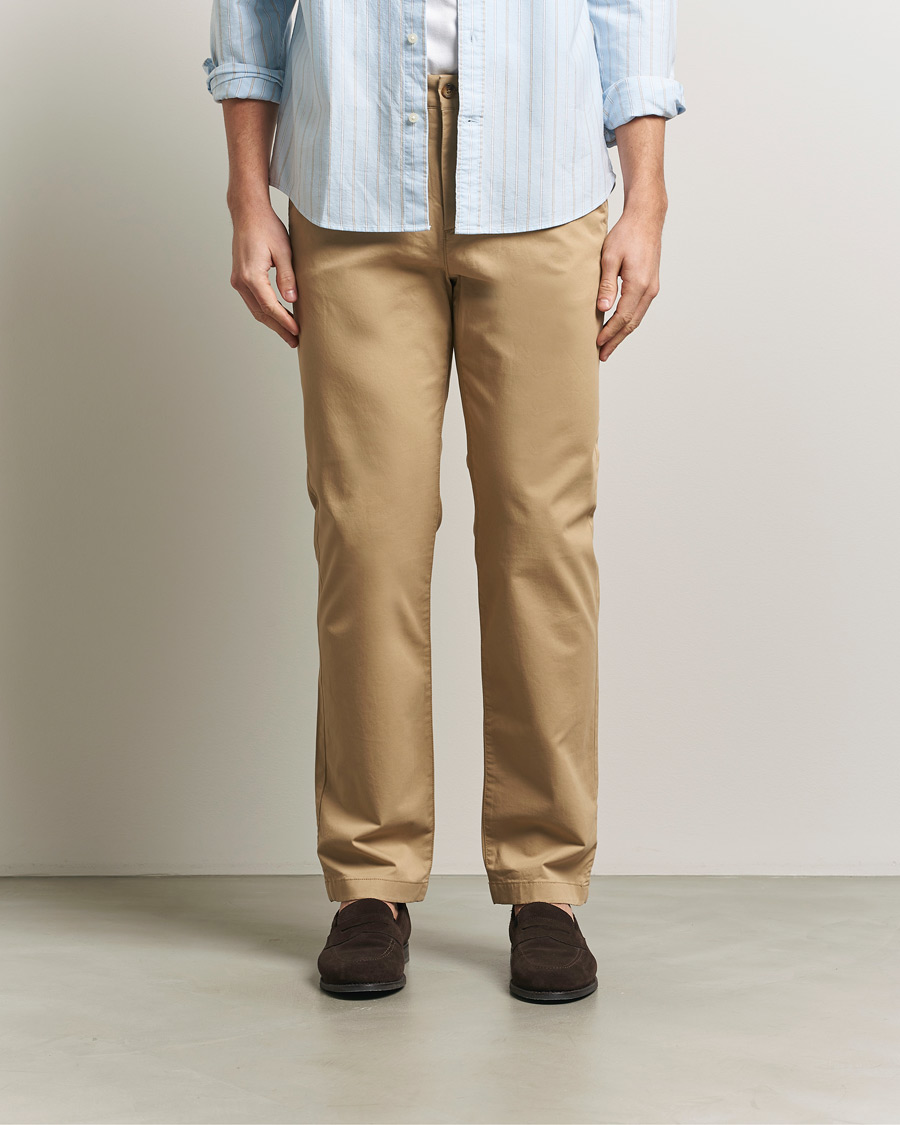 Herr | Byxor | GANT | Regular Fit Chinos Dark Khaki