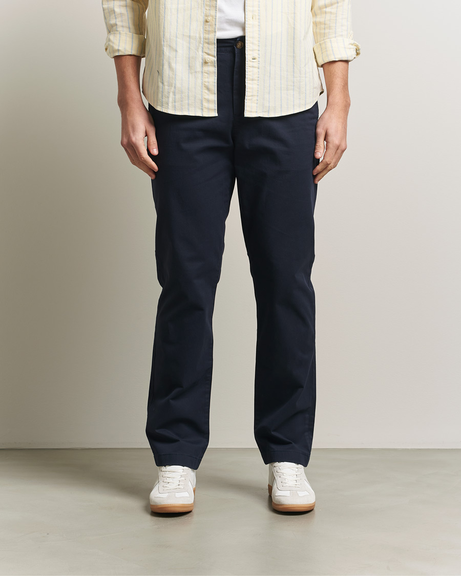 Herr | Byxor | Gant | Regular Fit Chinos Evening Blue