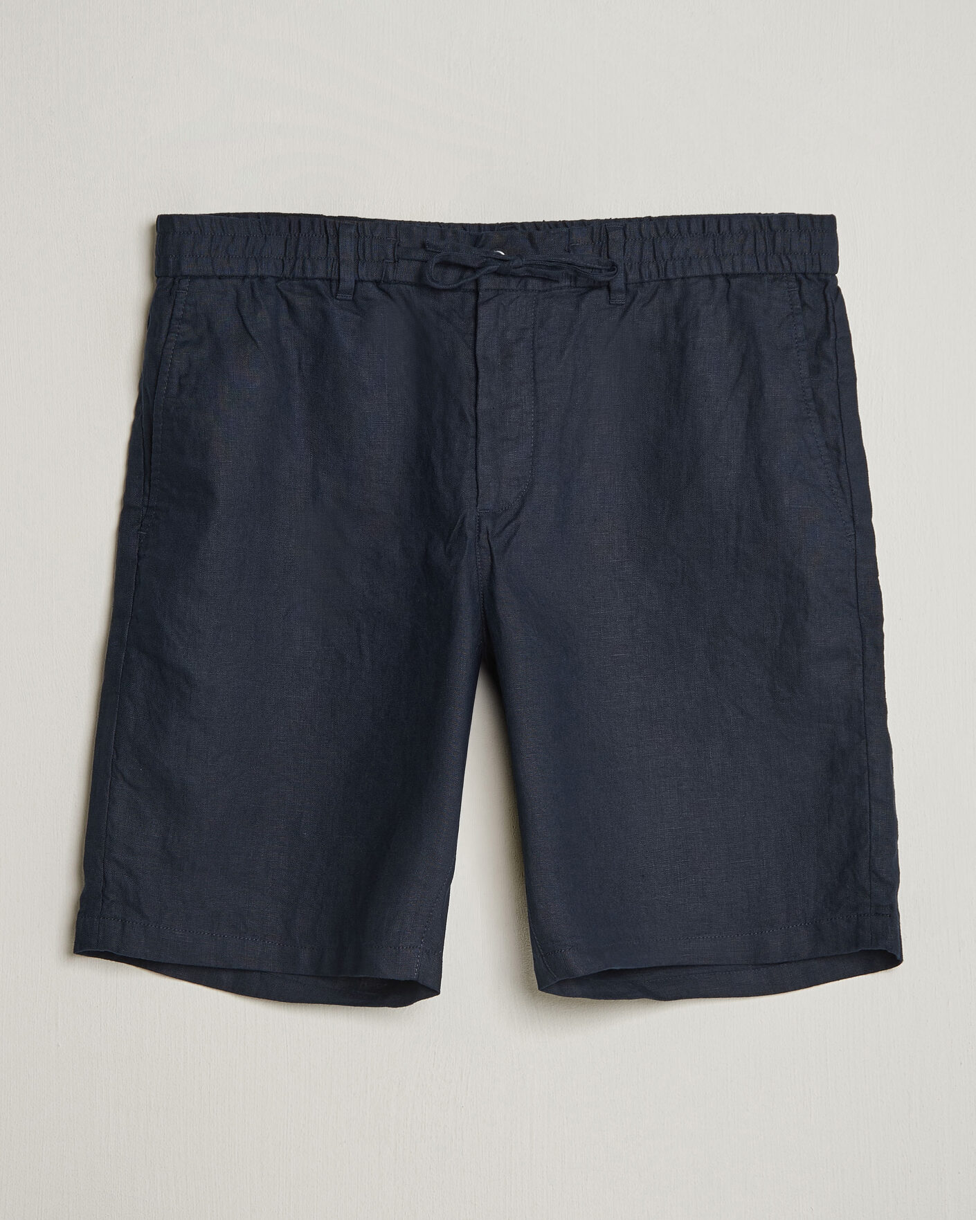 Herr | Shorts | Gant | Regular Fit Linen Drawstring Shorts Evening Blue