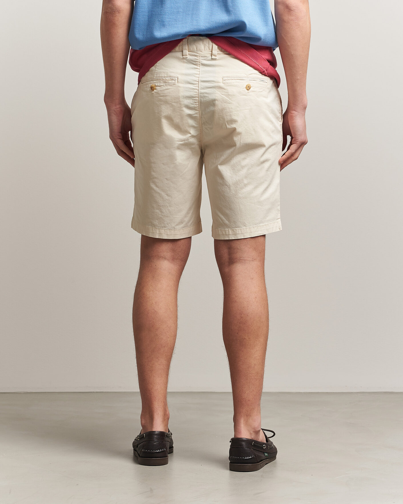 Herr | Shorts | GANT | Regular Sunfaded Shorts Cream