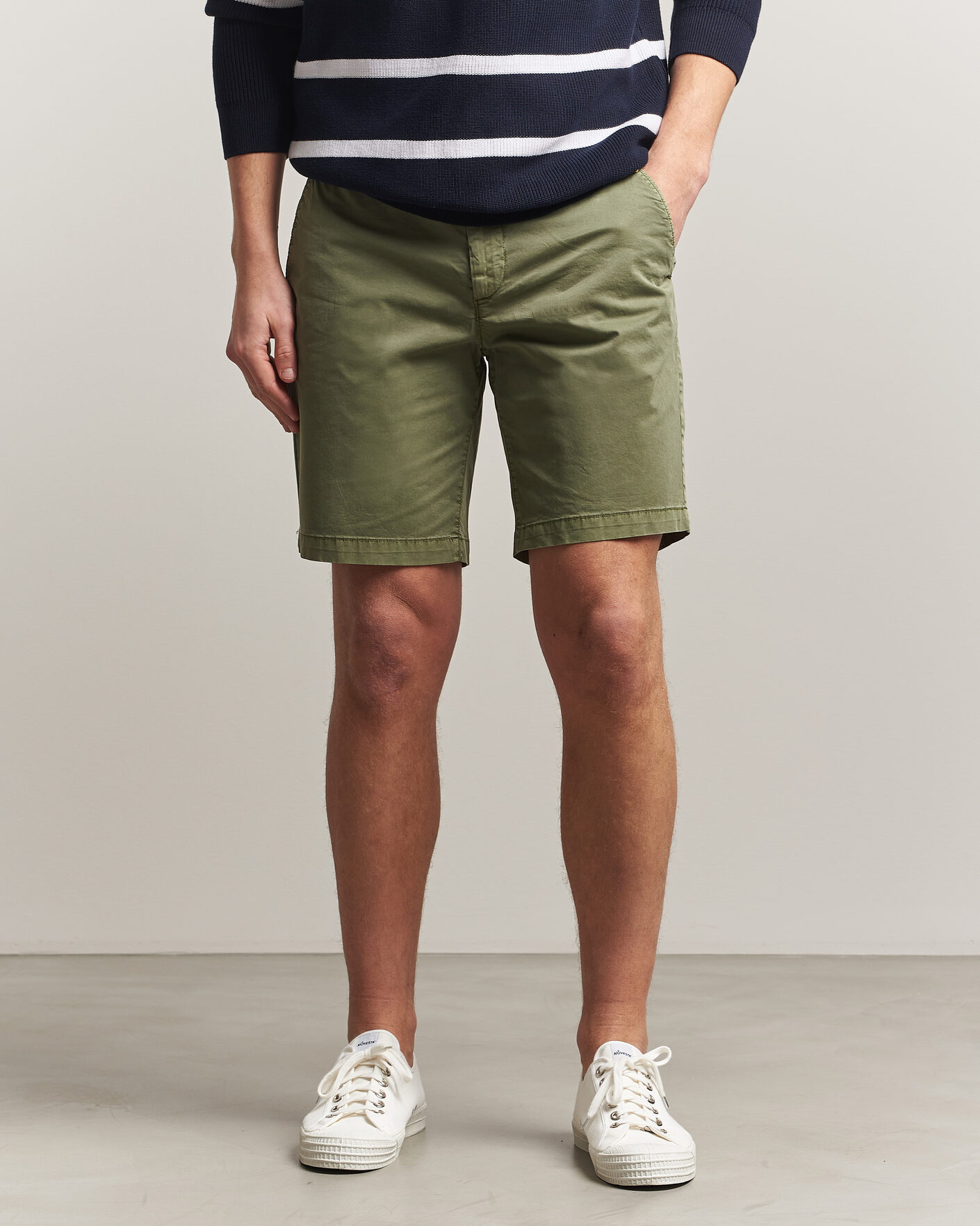 Herr | Shorts | Gant | Regular Sunfaded Shorts Dry Herb Green