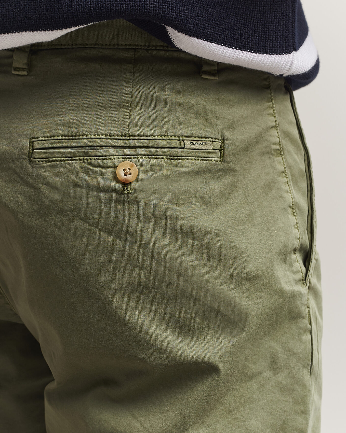 Herr | Shorts | Gant | Regular Sunfaded Shorts Dry Herb Green