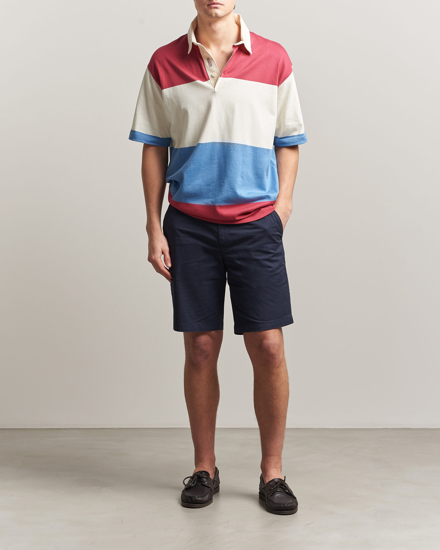 Herr | Shorts | Gant | Regular Sunfaded Shorts Evening Blue