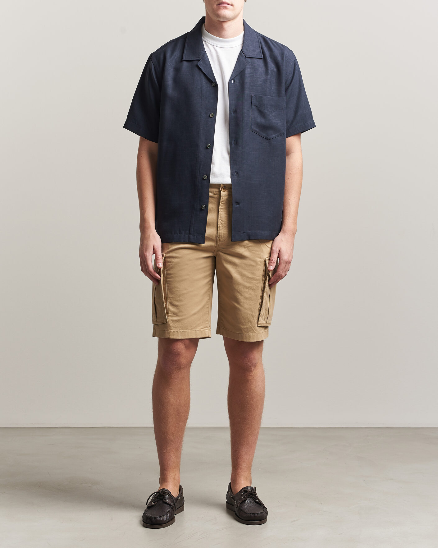 Herr | Shorts | GANT | Regular Fit Classic Cargo Shorts Dark Khaki