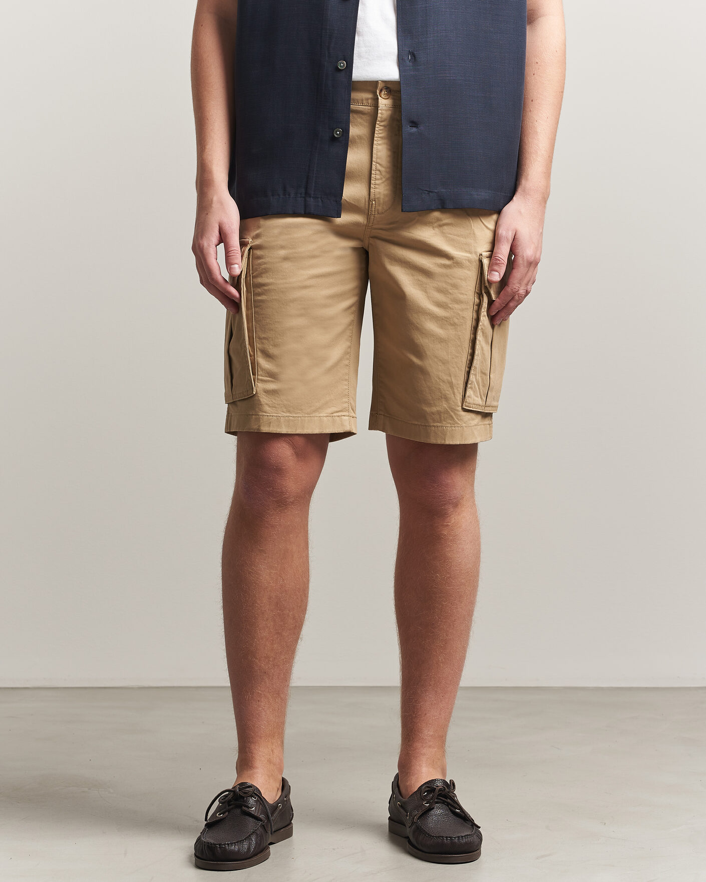 Herr | Shorts | GANT | Regular Fit Classic Cargo Shorts Dark Khaki