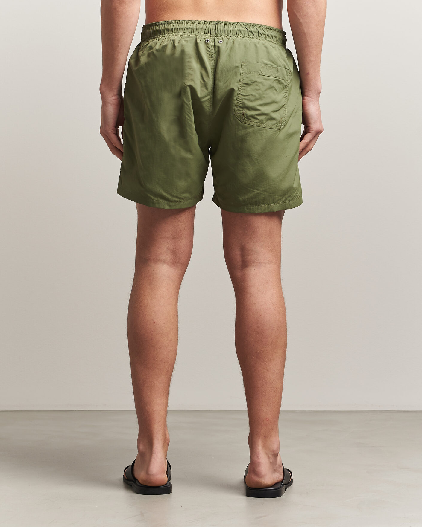 Herr | Badbyxor | Gant | Basic Swimshorts Dry Herb Green