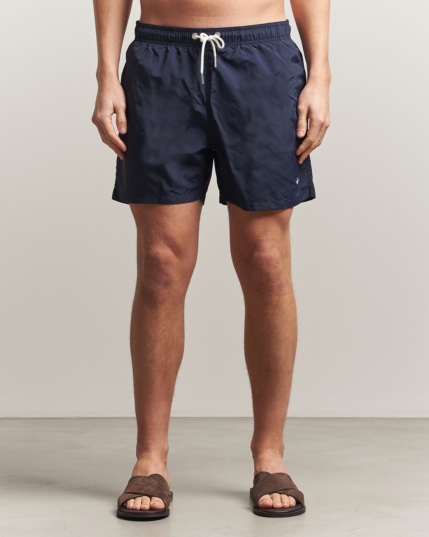 Herr | Badbyxor | GANT | Basic Swimshorts Marine