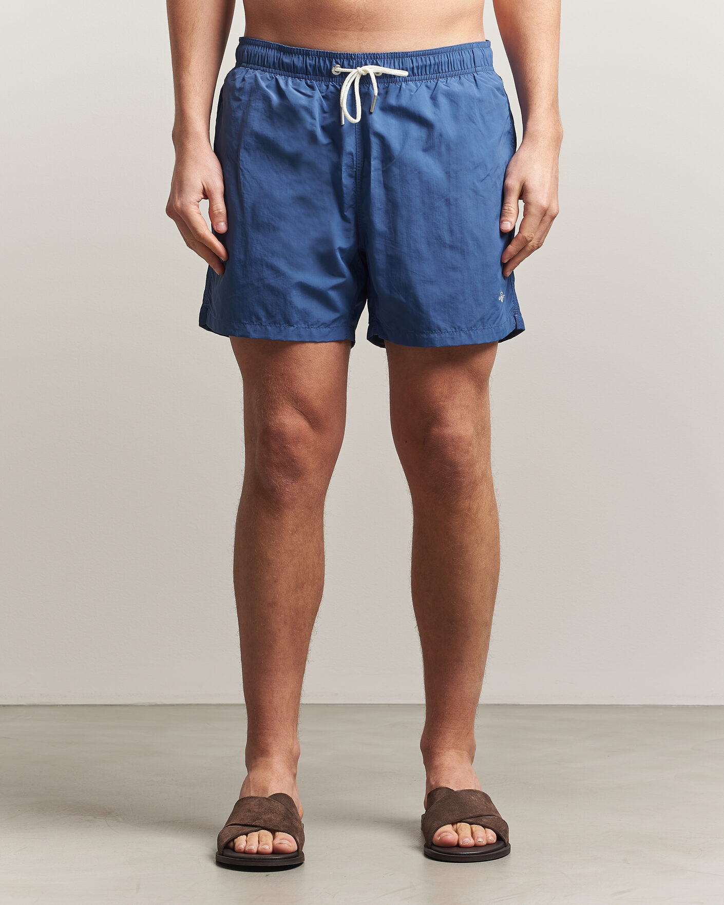 Herr | Badbyxor | Gant | Basic Swimshorts Vintage Blue