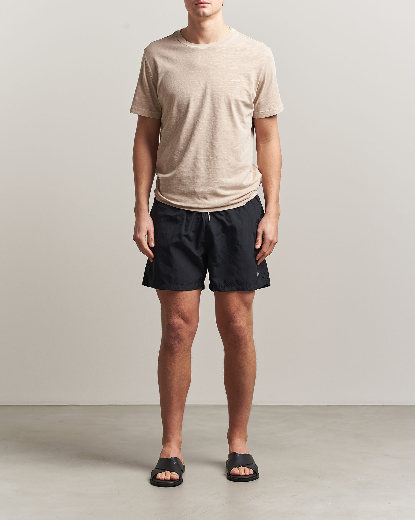 Herr | Badbyxor | Gant | Basic Swimshorts Black