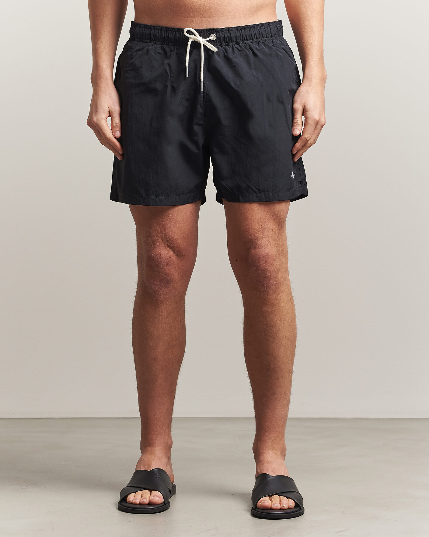Herr | Badbyxor | GANT | Basic Swimshorts Black