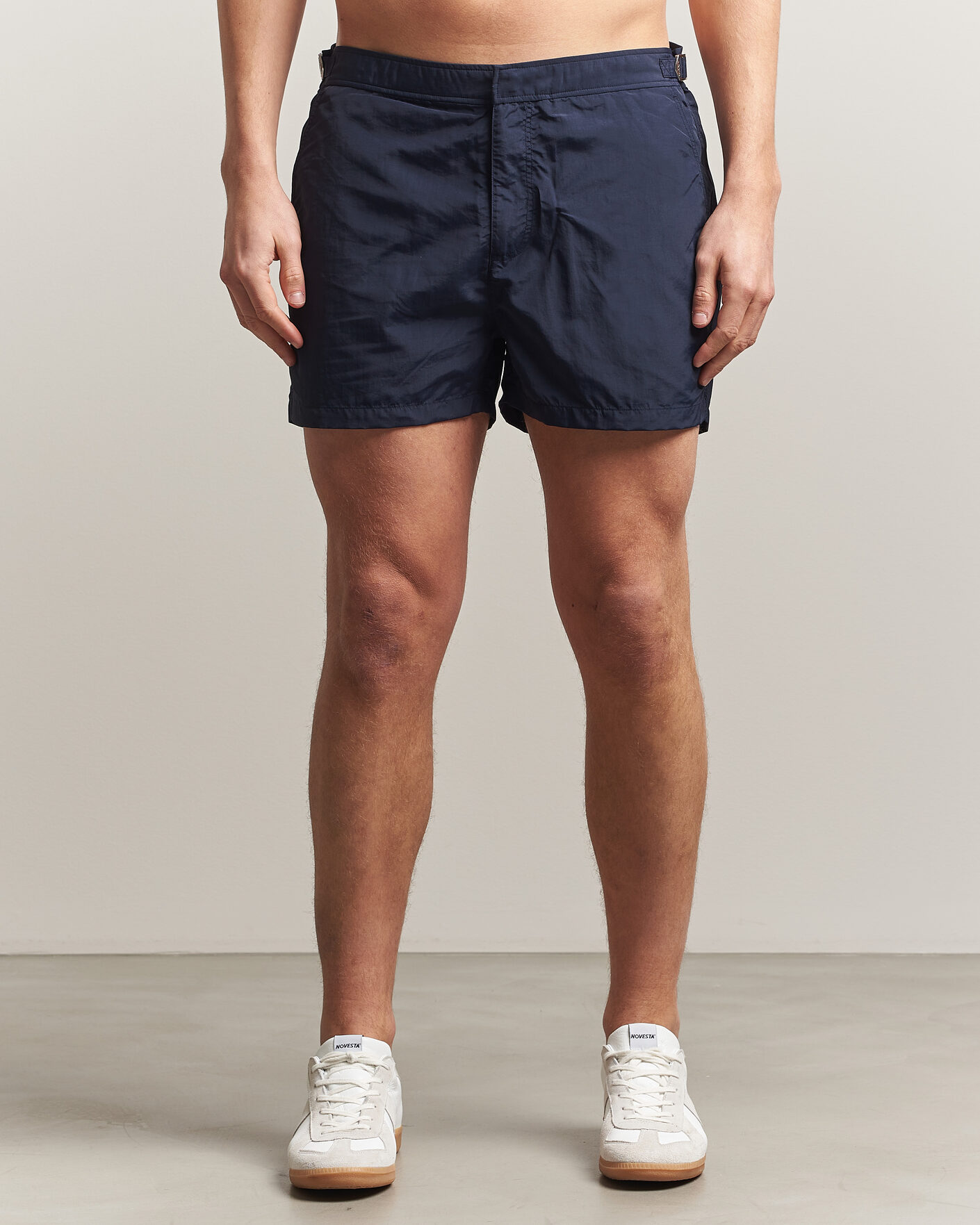 Herr | Badbyxor | Gant | Fitted Swimshorts Marine