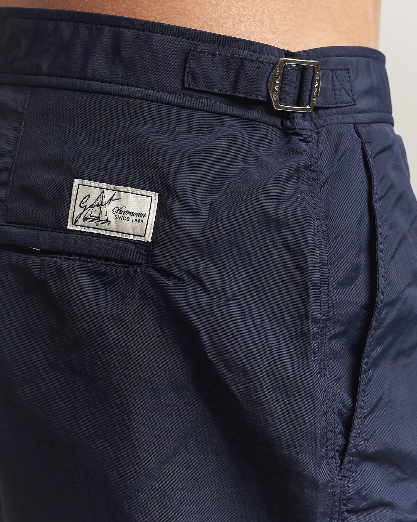 Herr | Badbyxor | Gant | Fitted Swimshorts Marine
