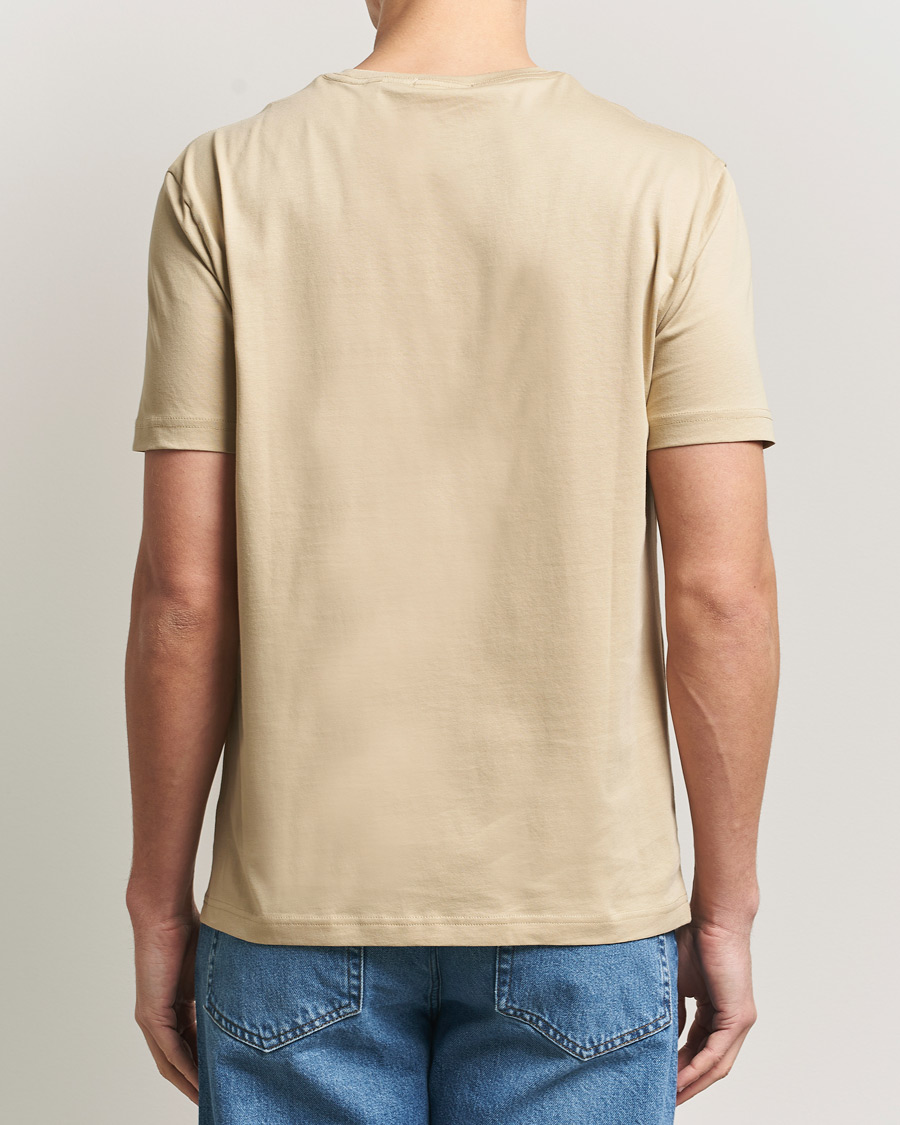 Herr | T-Shirts | GANT | The Original T-Shirt Oat Beige