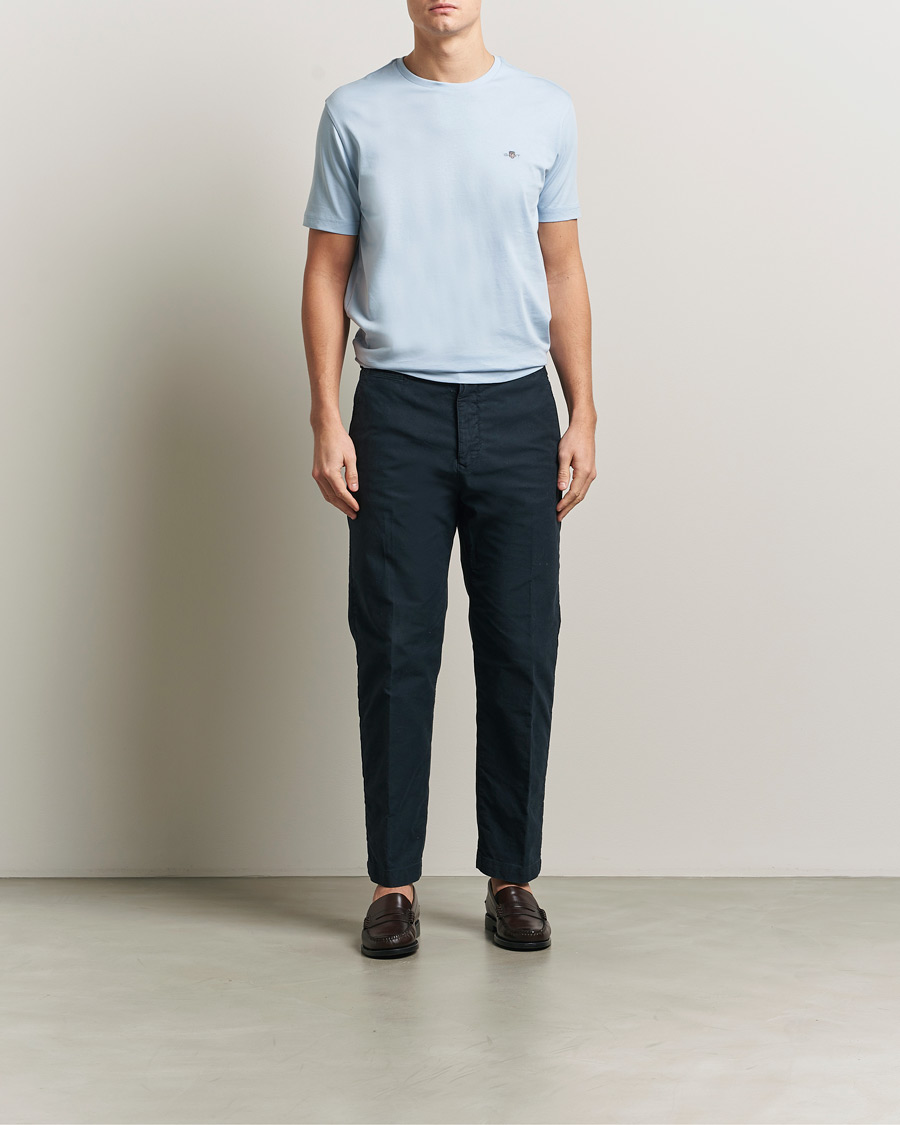 Herr | T-Shirts | Gant | The Original T-Shirt Fresh Blue