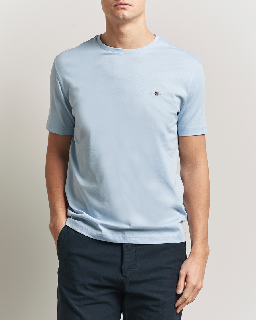 Herr | T-Shirts | Gant | The Original T-Shirt Fresh Blue