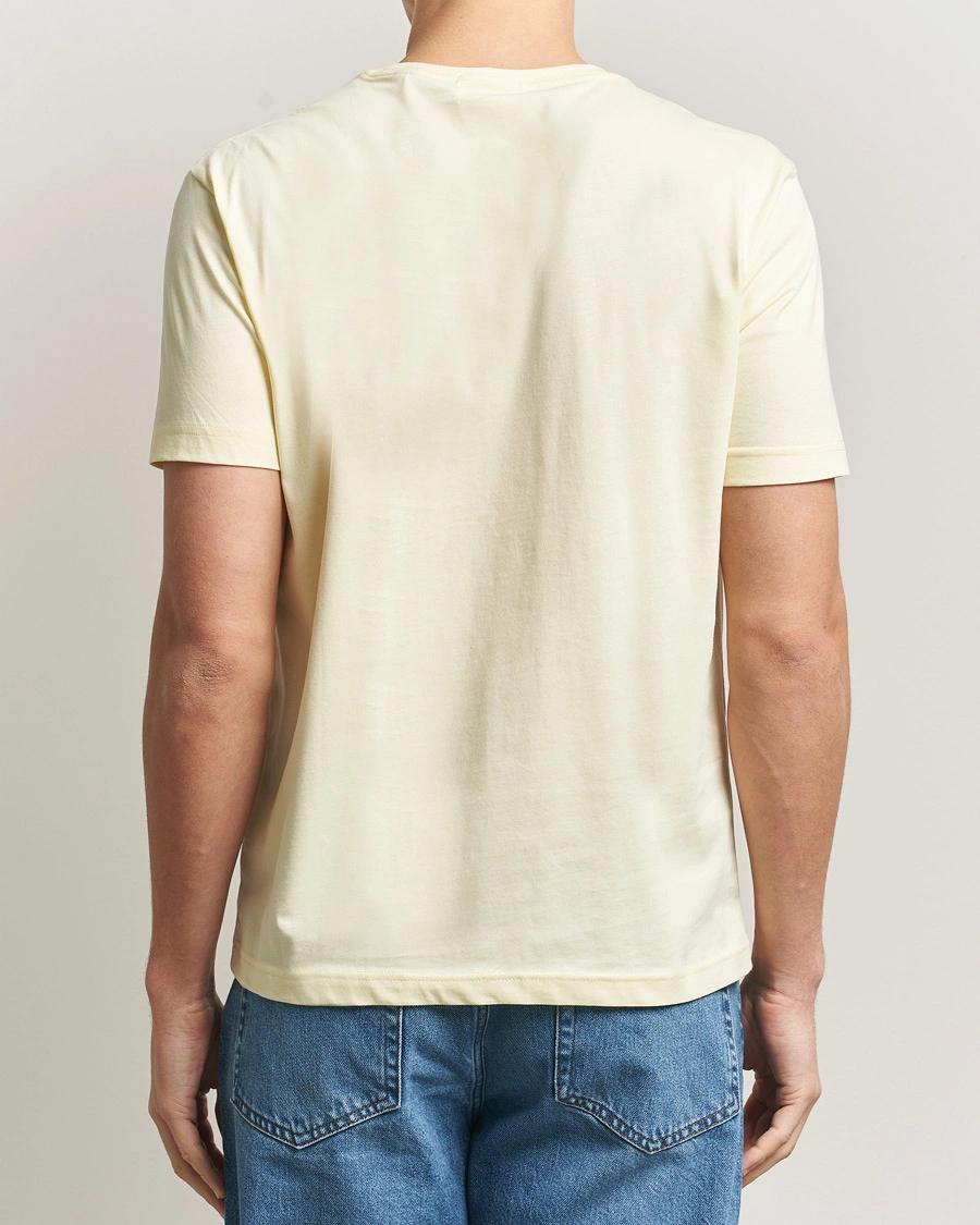 Herr | T-Shirts | GANT | The Original T-Shirt Vanilla Yellow