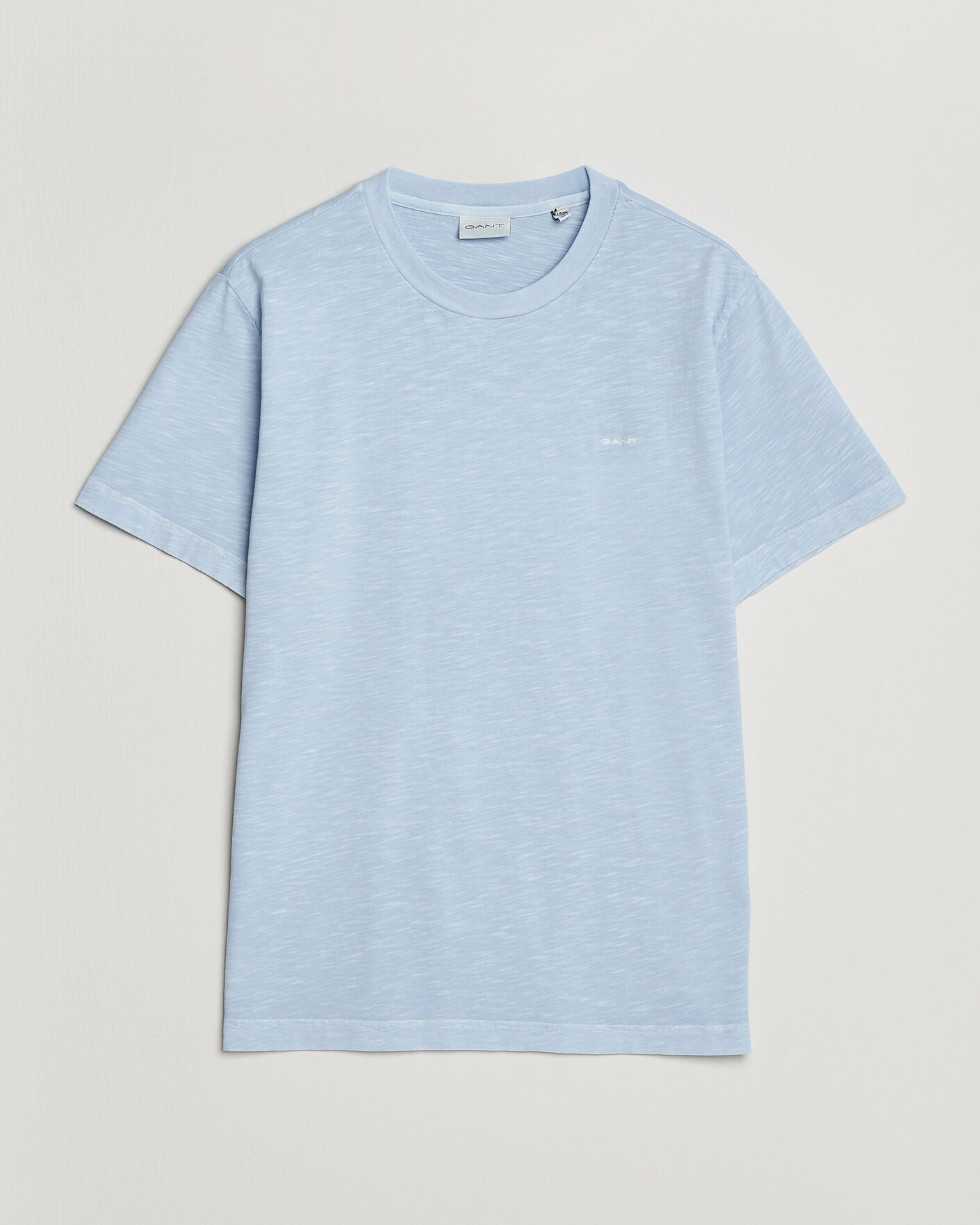 Herr | T-Shirts | Gant | Washed Slub T-Shirt Fresh Blue