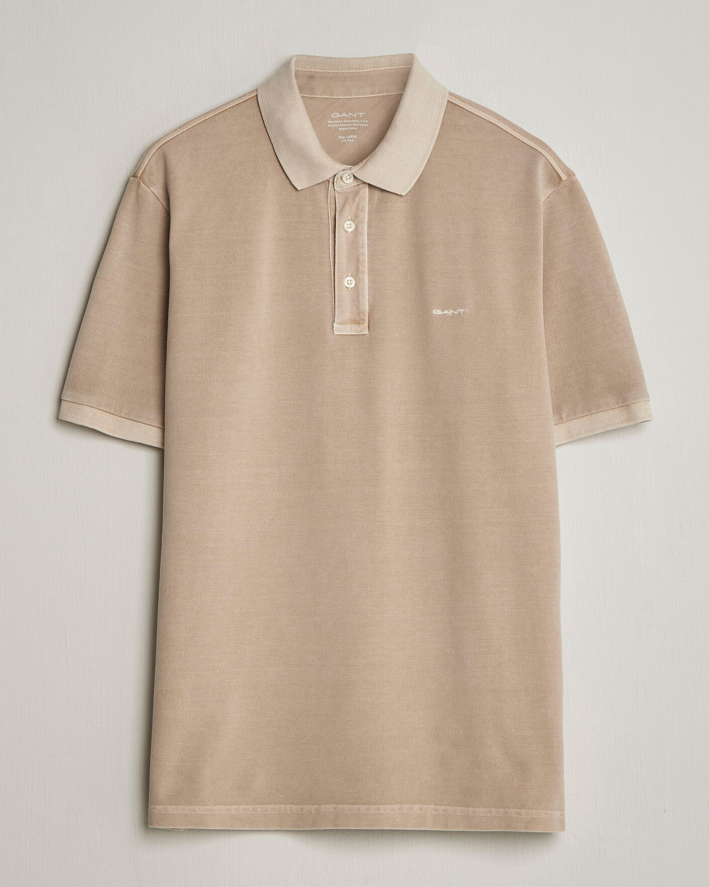 Herr | Pikéer | GANT | Sunfaded Polo Oat Beige