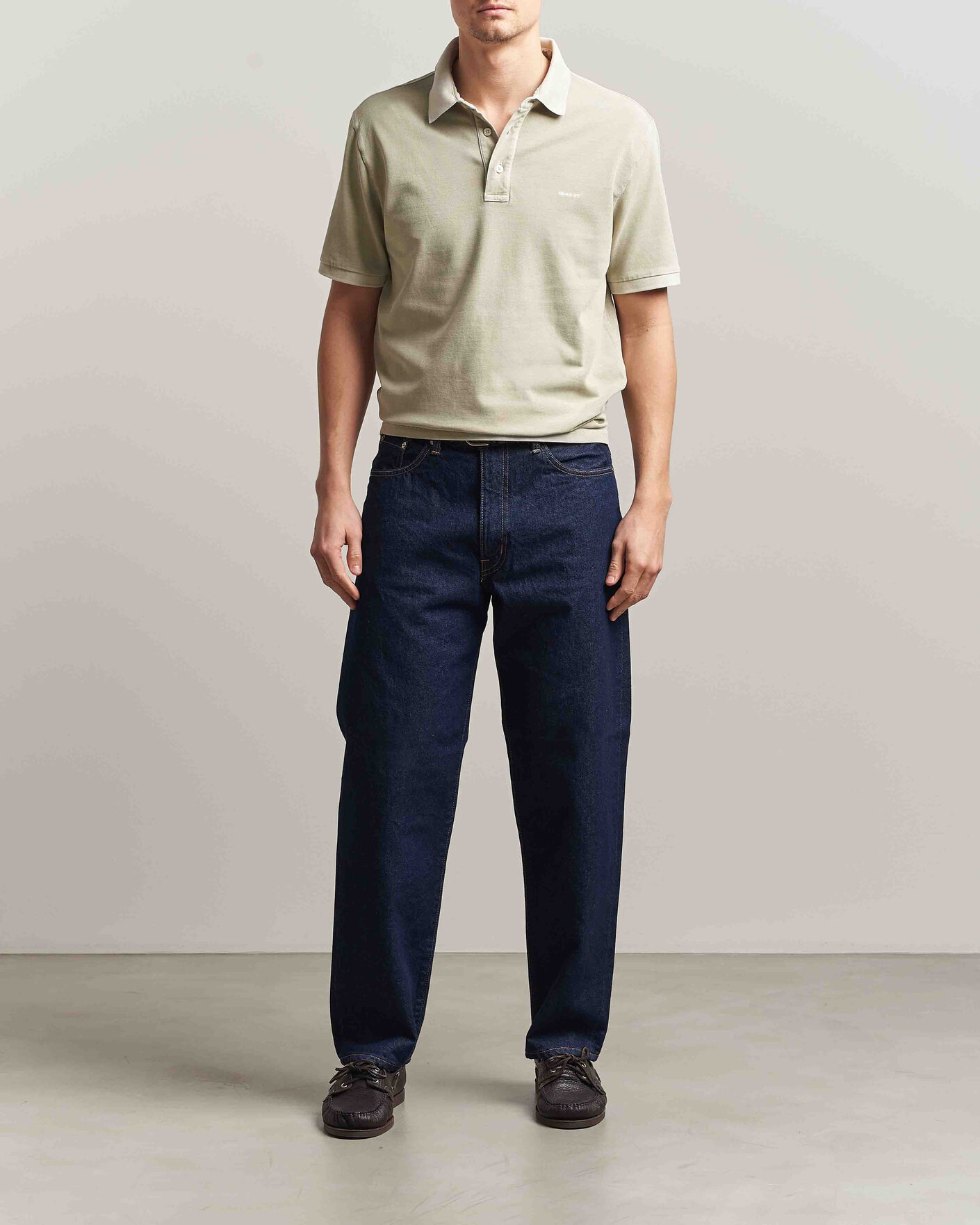 Herr | Pikéer | Gant | Sunfaded Polo Milky Matcha