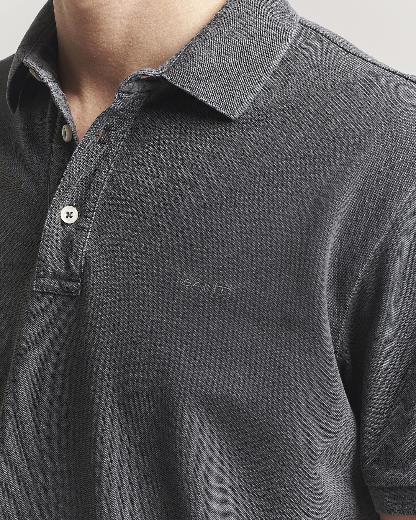 Herr | Pikéer | GANT | Sunfaded Polo Black