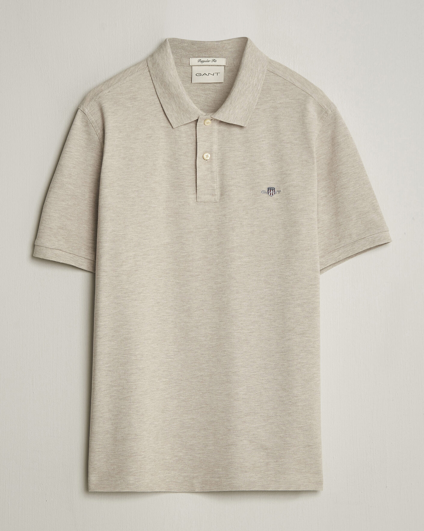 Herr | Pikéer | Gant | The Original Polo Oat Melange
