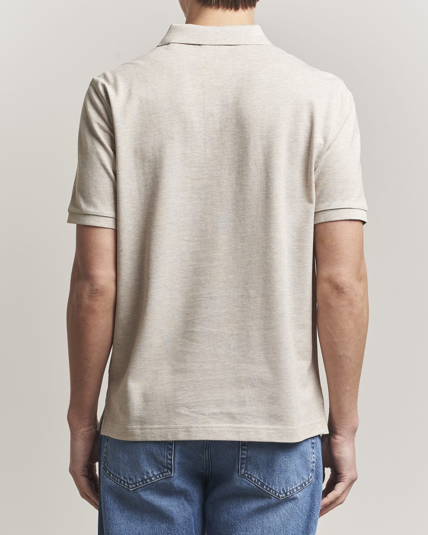 Herr | Pikéer | Gant | The Original Polo Oat Melange