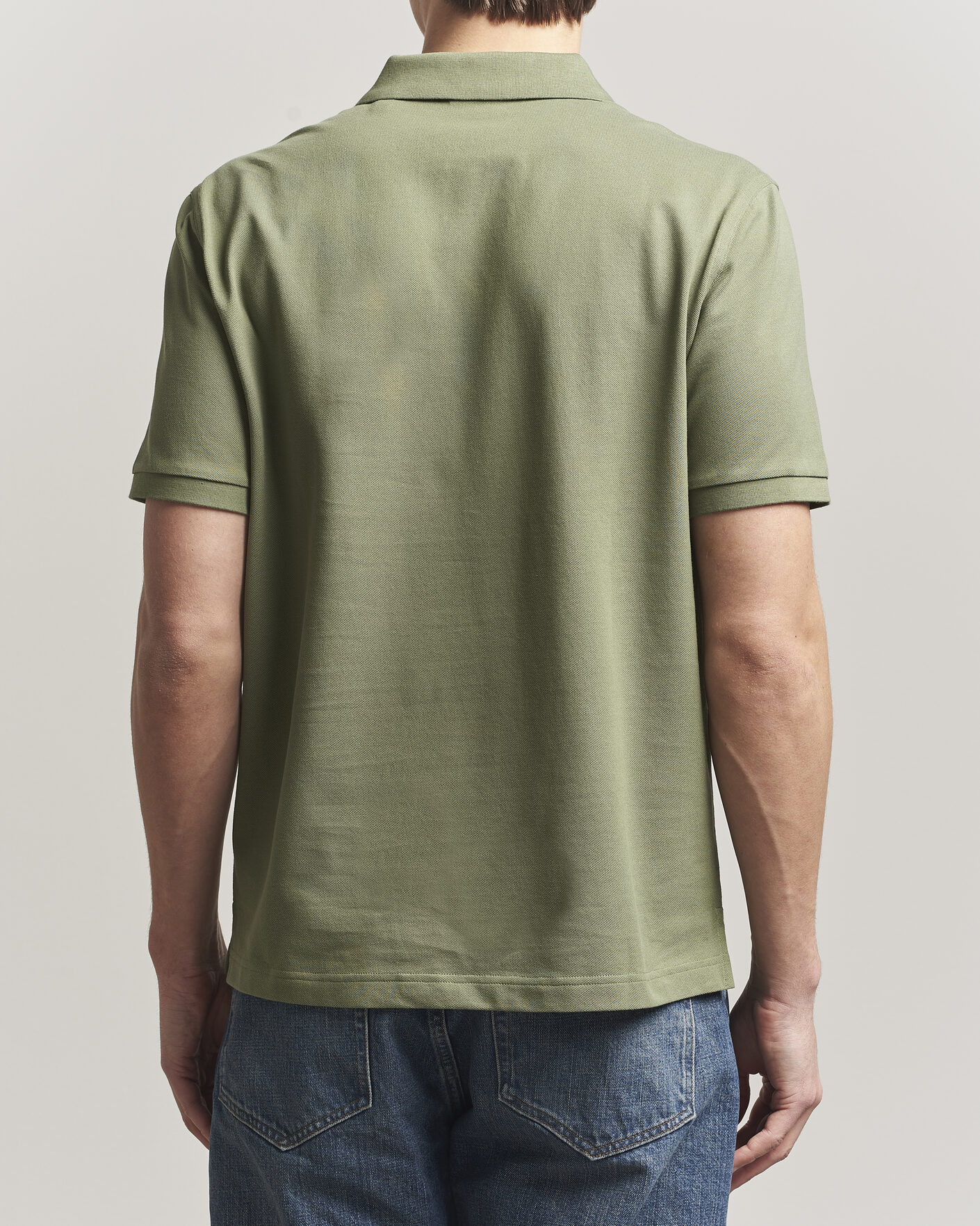 Herr | Pikéer | Gant | The Original Polo Dry Herb Green