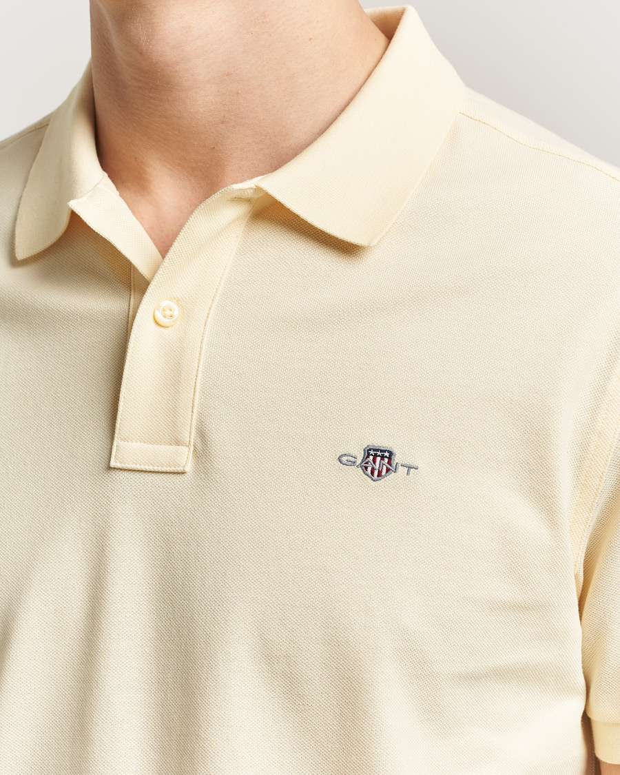 Herr | Pikéer | Gant | The Original Polo Vanilla Yellow