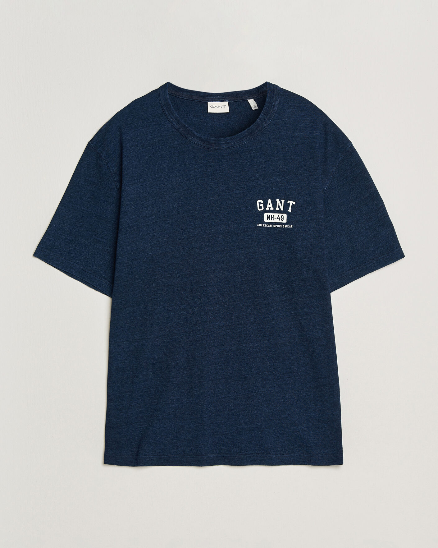 Herr | T-Shirts | GANT | Indigo Graphic T-Shirt Dark Blue