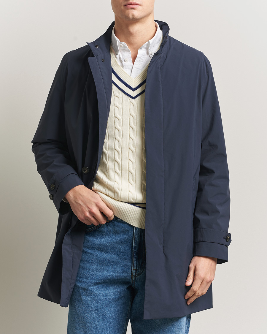 Herr | Jackor | Gant | Lightweight Commuter Coat Evening Blue