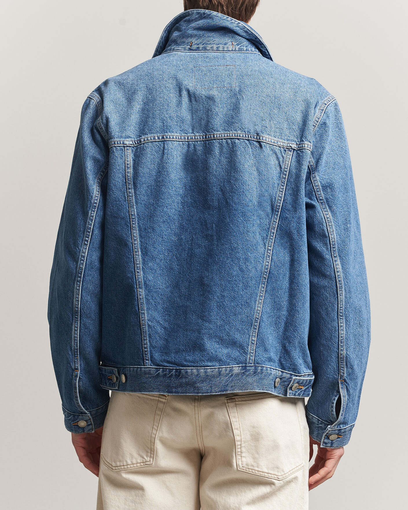Herr | Jackor | Gant | Denim Trucker Jacket Mid Blue