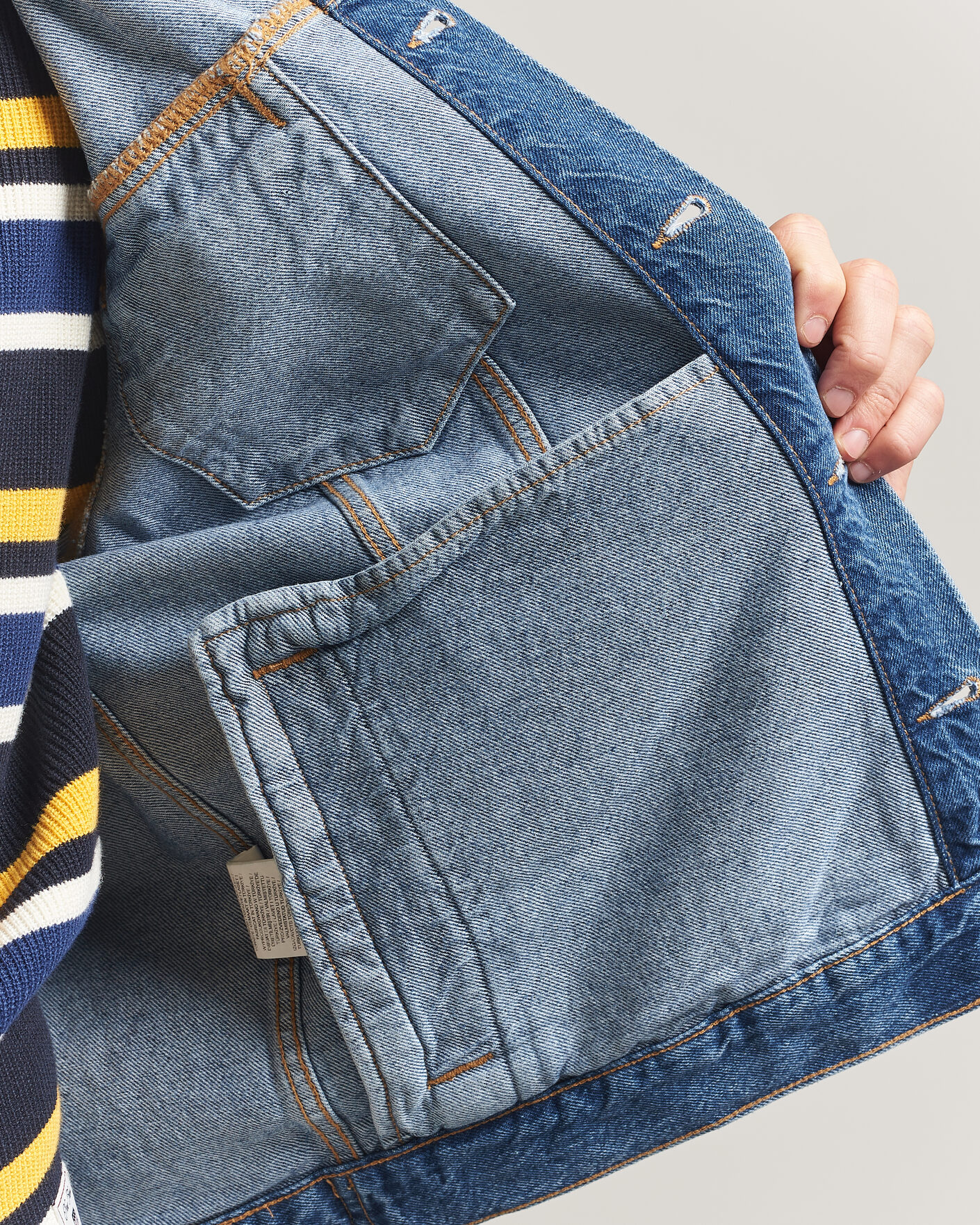 Herr | Jackor | Gant | Denim Trucker Jacket Mid Blue