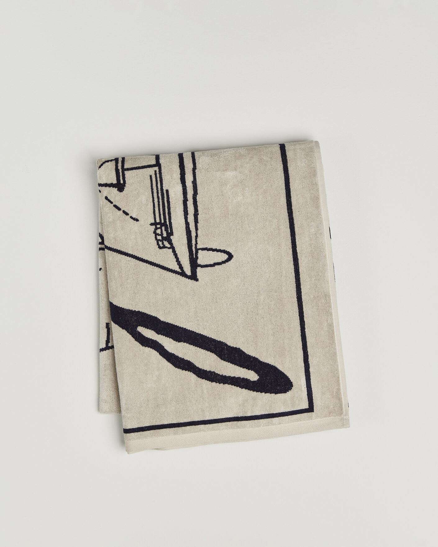 Herr | Textilier | Gant | Since 1949 Beach Towel Faded Beige