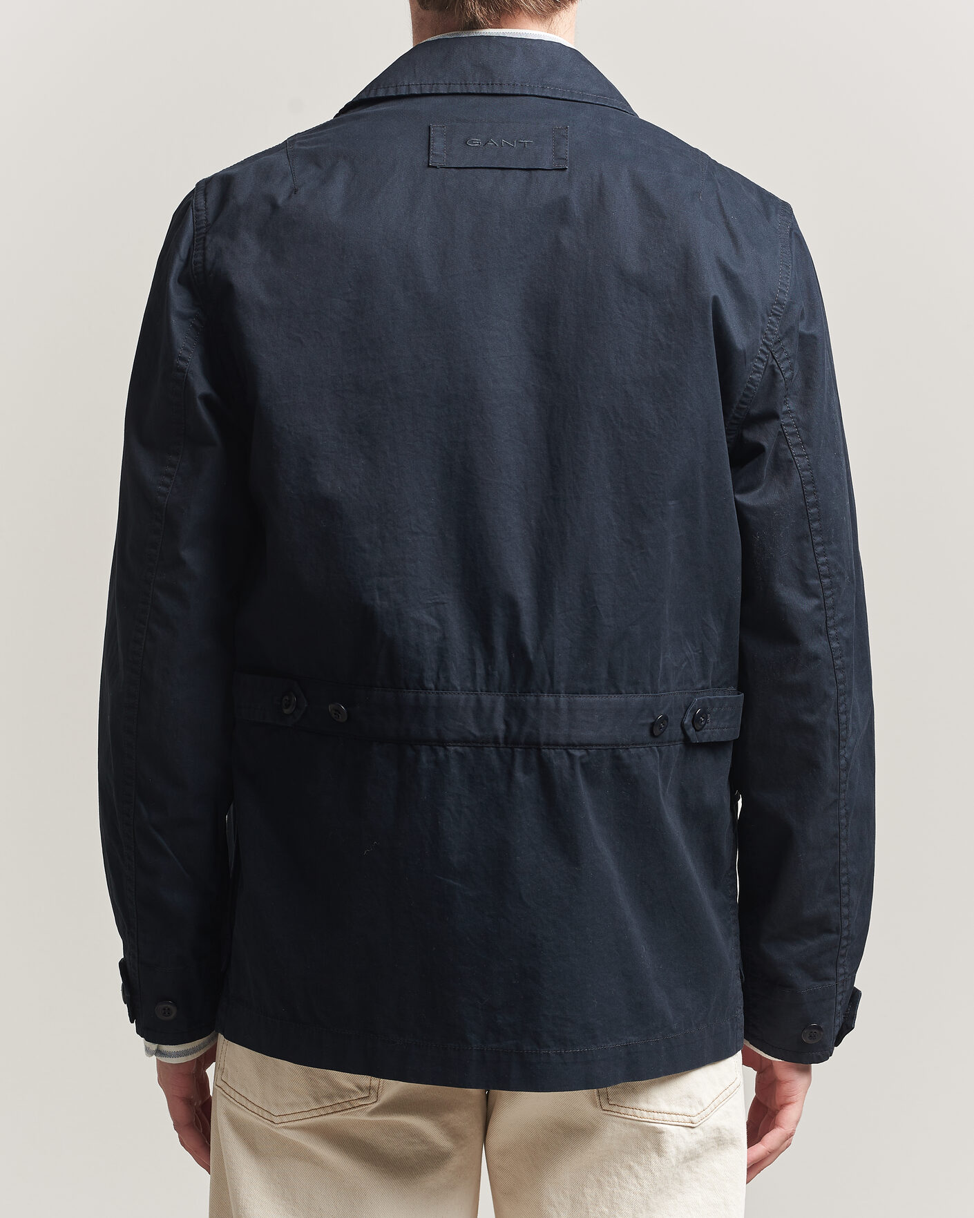 Herr | Jackor | GANT | Cotton Decker Jacket Black
