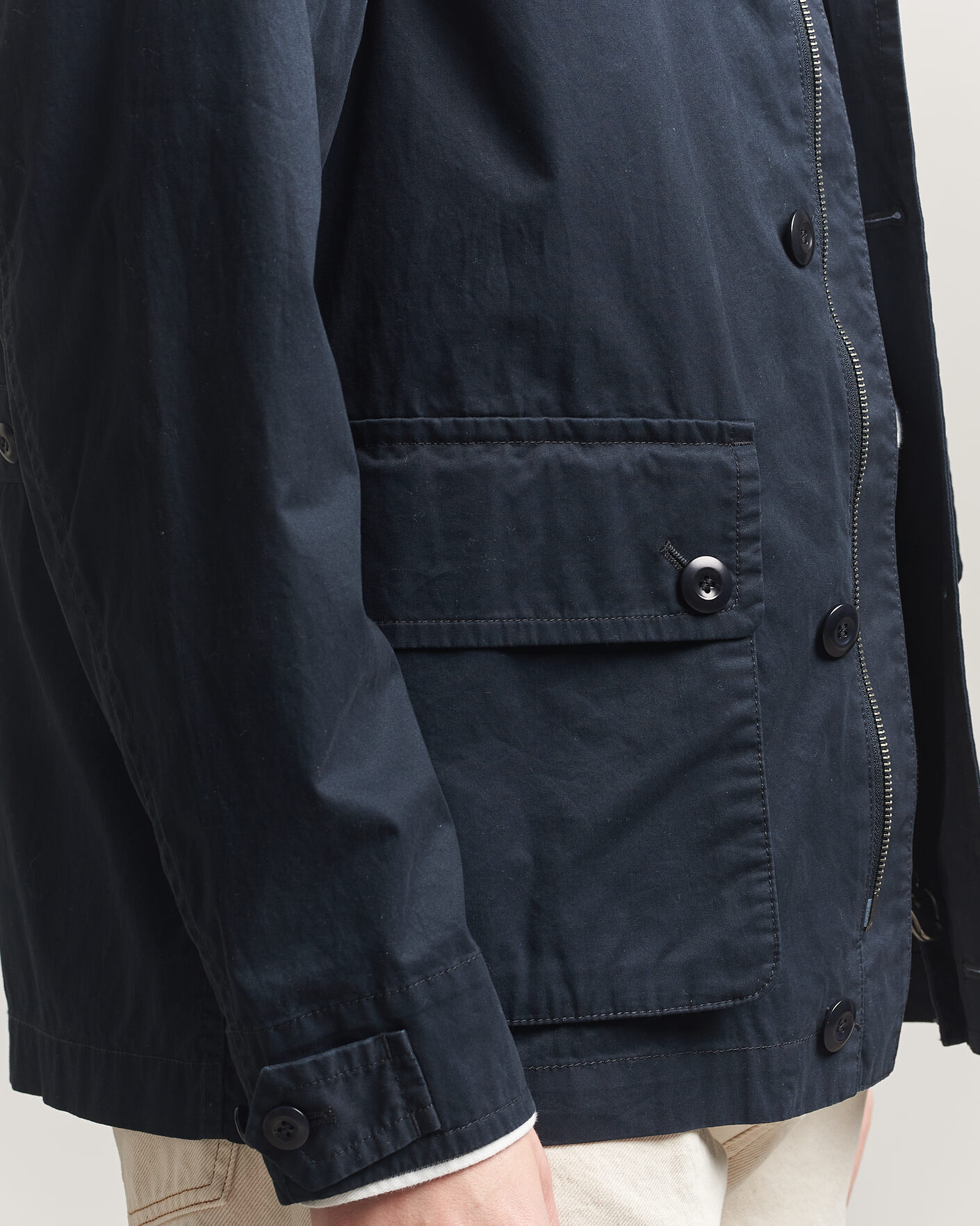 Herr | Jackor | GANT | Cotton Decker Jacket Black