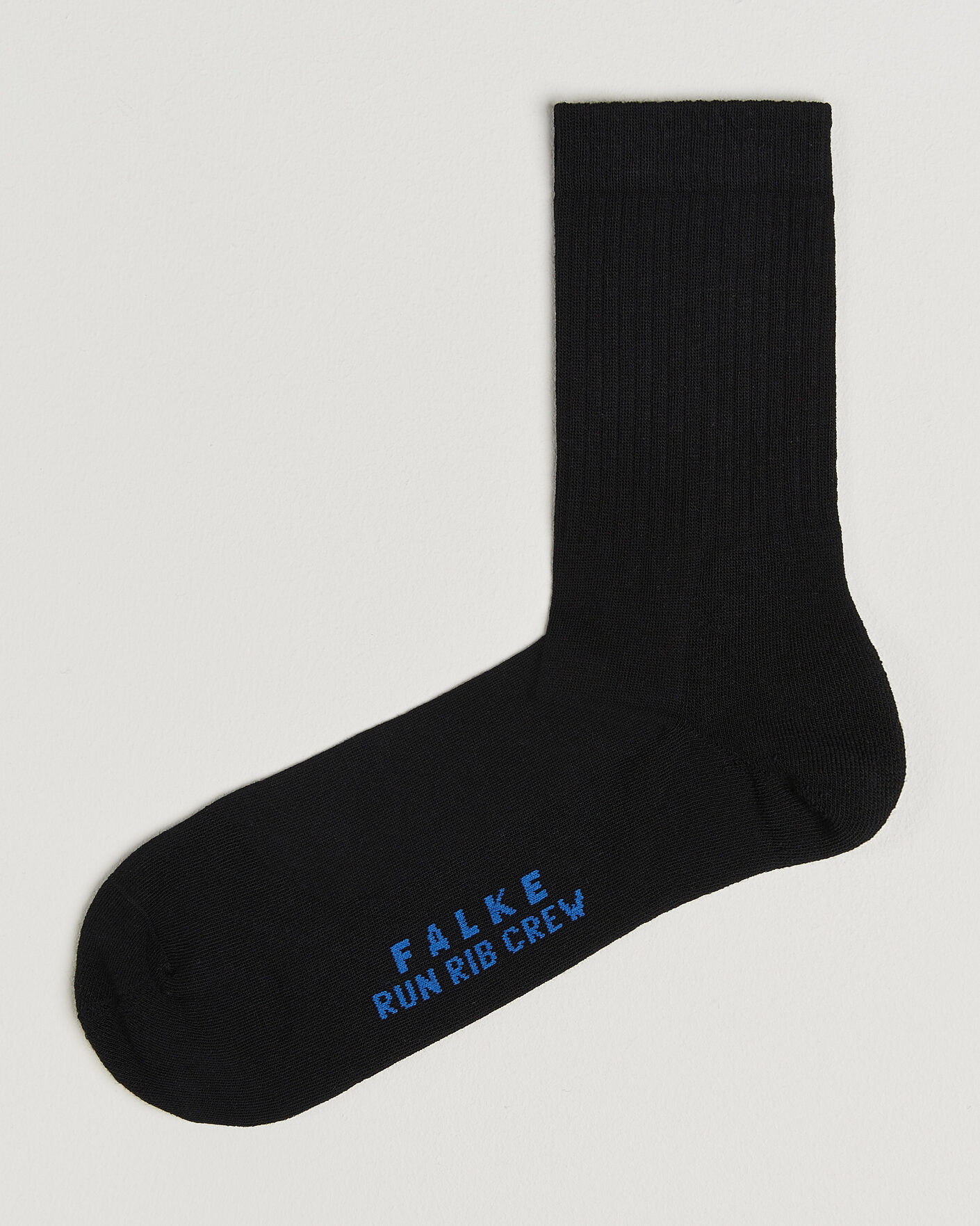 Herr | Underkläder | Falke | Run Rib Crew Sock Black