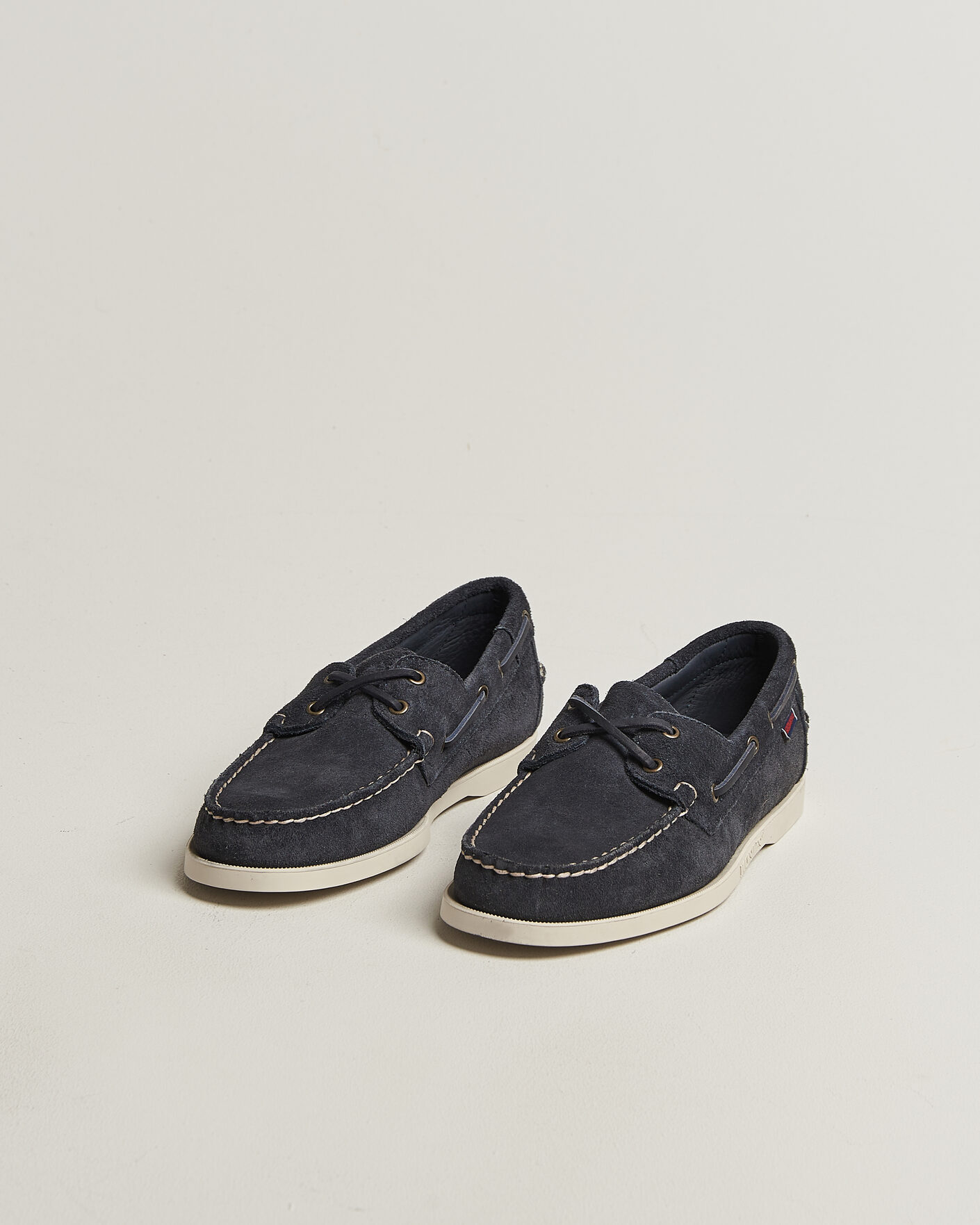 Herr | Seglarskor | Sebago | Docksides Suede Boat Shoe Blue Navy