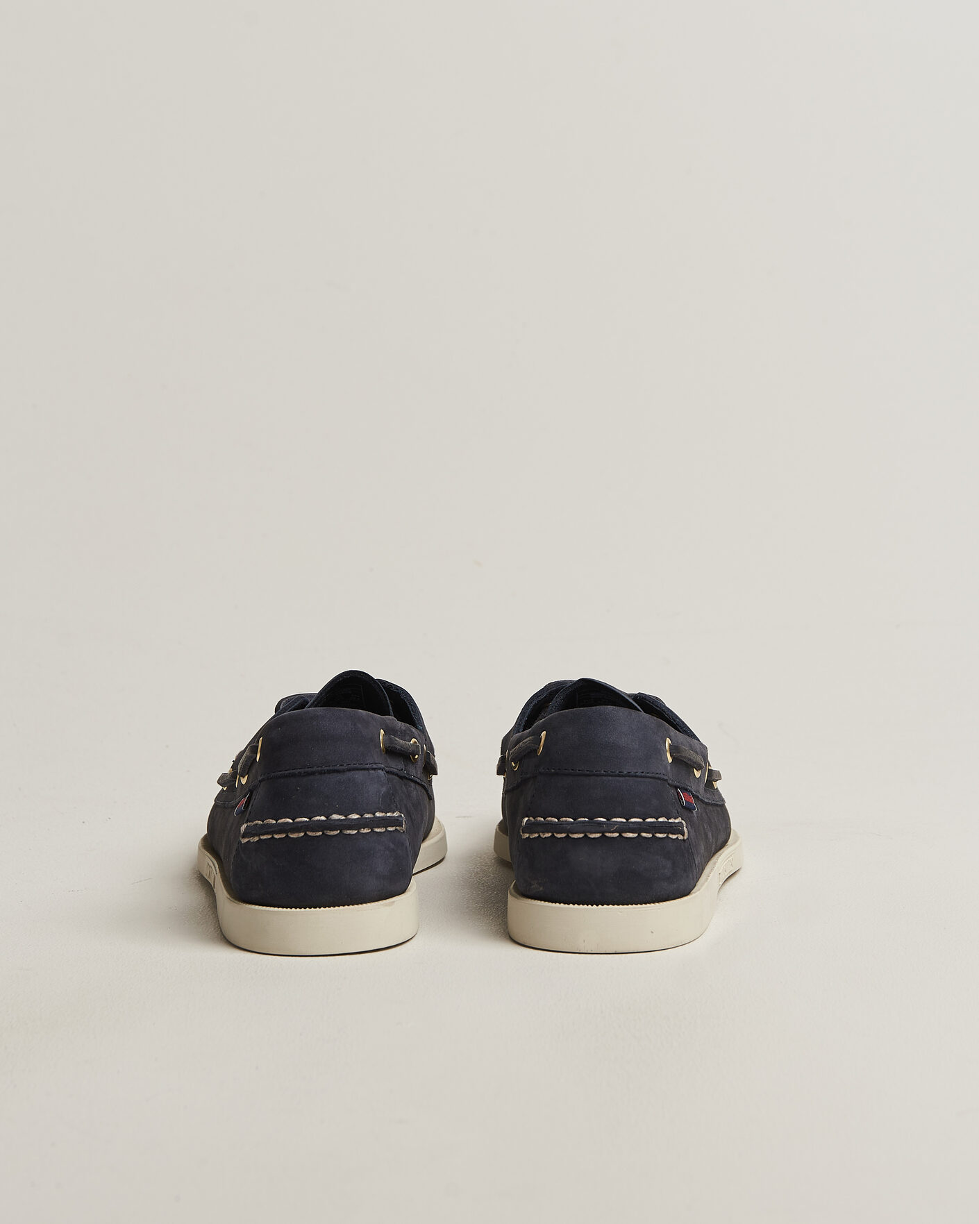Herr | Seglarskor | Sebago | Docksides Portland Nubuck Boat Shoe Blue Navy