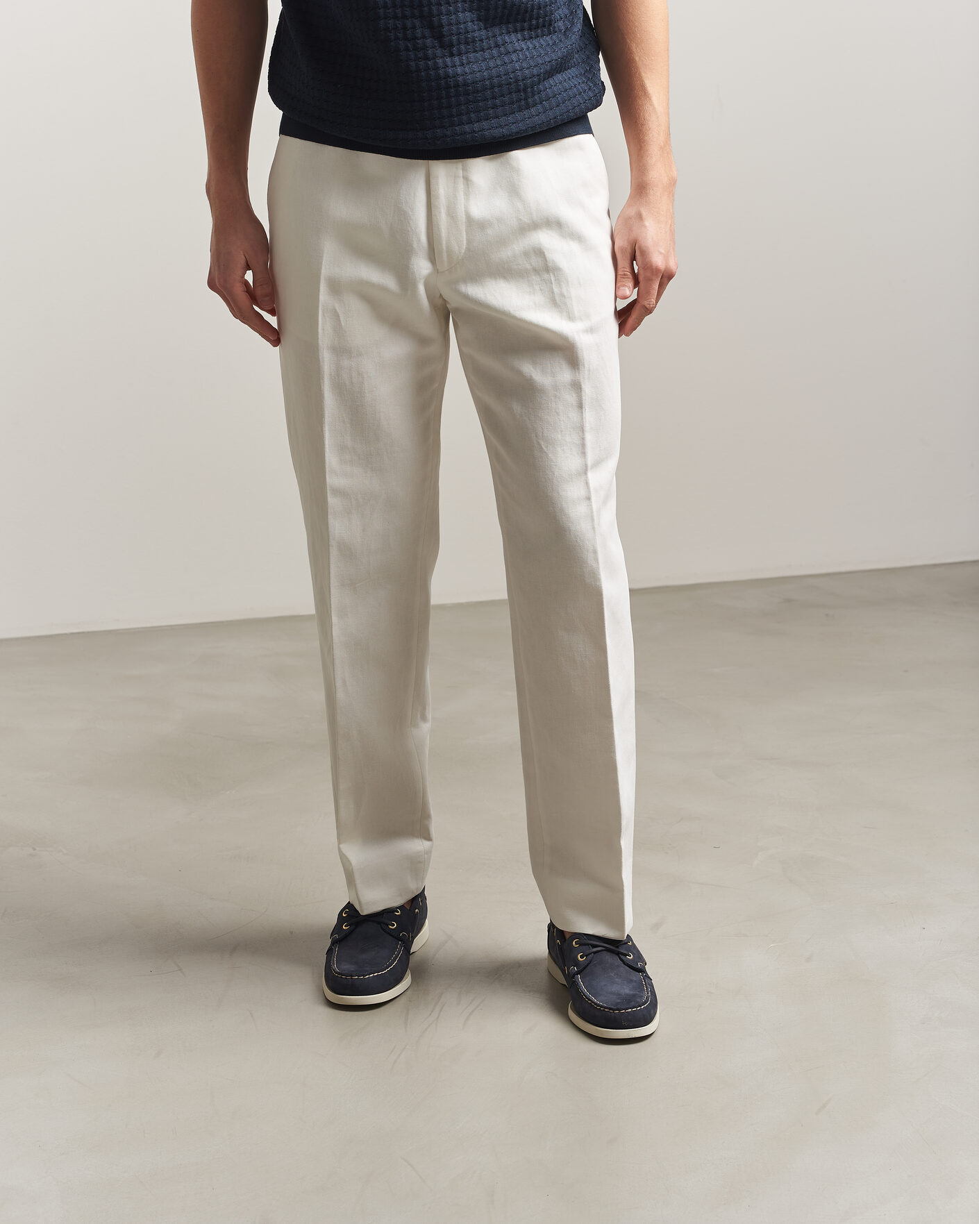 Herr | Seglarskor | Sebago | Docksides Portland Nubuck Boat Shoe Blue Navy