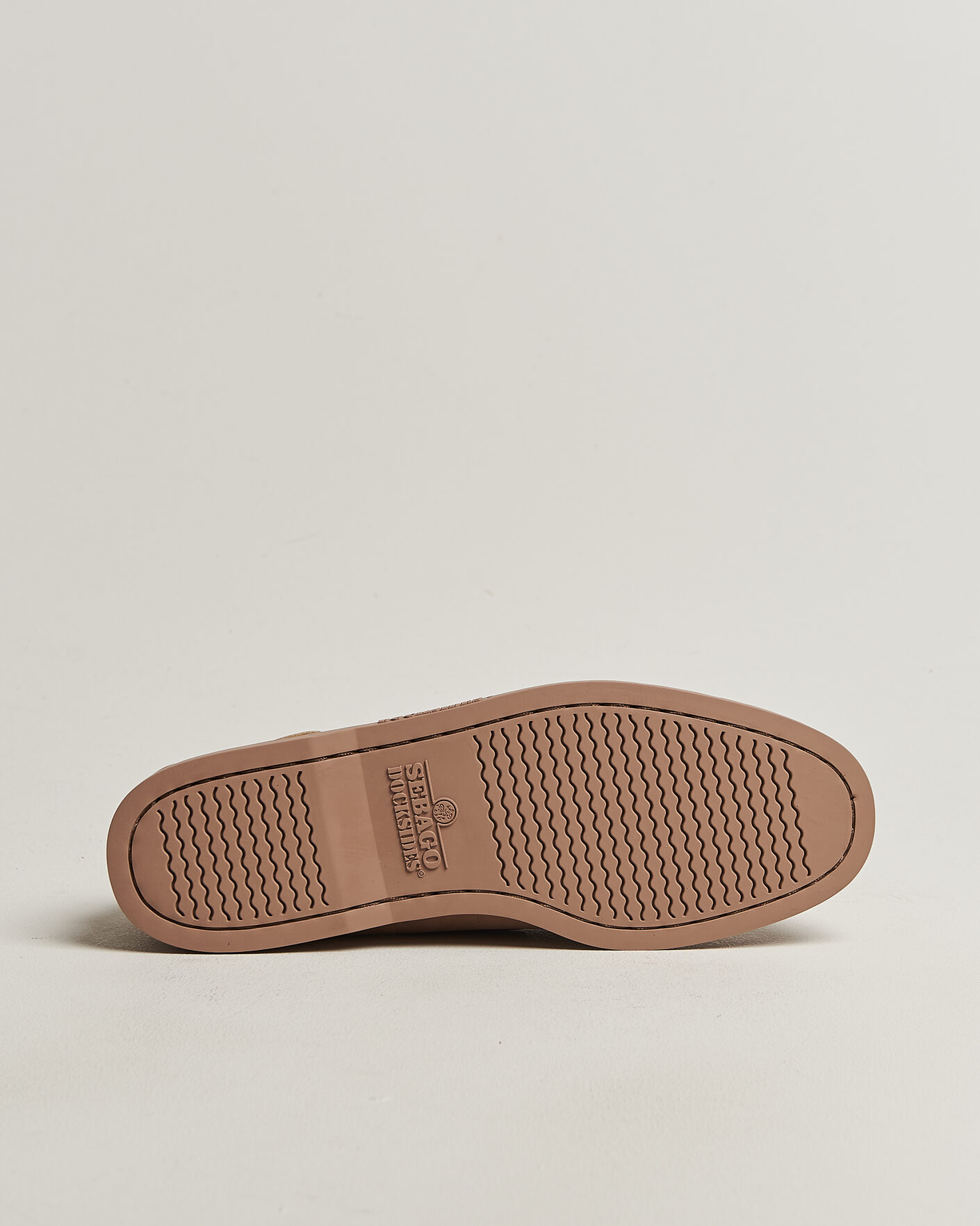 Herr | Seglarskor | Sebago | Docksides Portland Nubuck Boat Shoe Beige Taupe