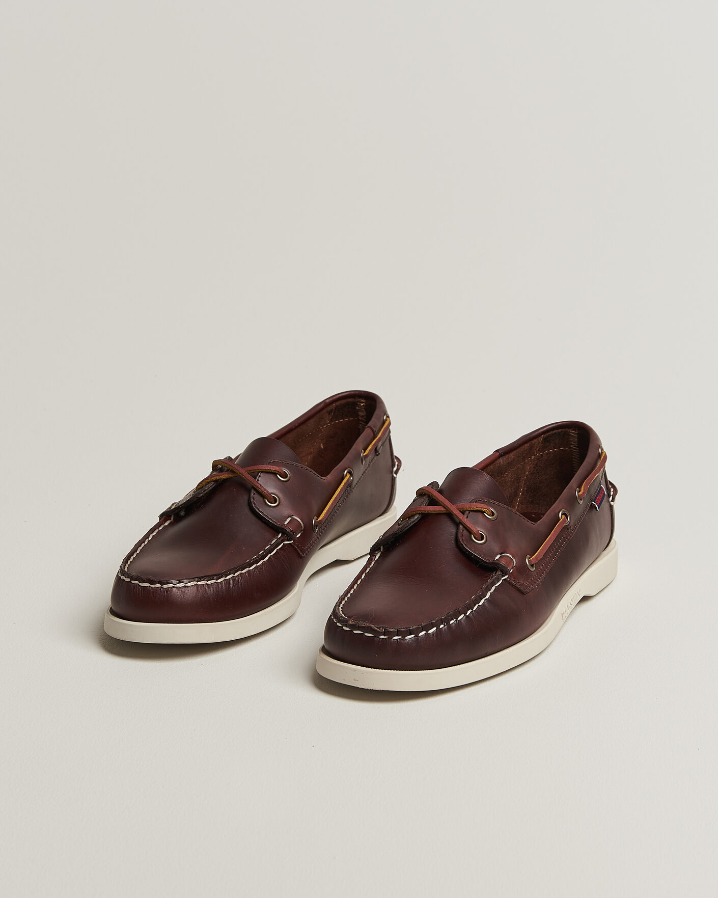 Herr | Seglarskor | Sebago | Docksides Portland Waxed Boat Shoe Dark Brown